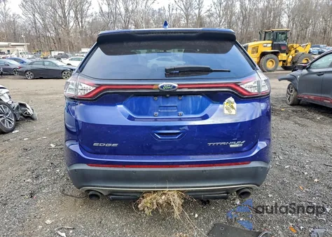 2015 Ford Edge Titanium z USA, uszkodzony, nr VIN 2FMTK4K92FBB42833